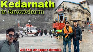 बर्फीले तूफ़ान में भी पहुँच गये अपने भोलेनाथ के पास || Kedarnath Uttarakhand ||  Ajju0008