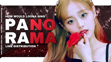 How would LOONA sing : Panorama – IZ*ONE | LINE DISTRIBUTION