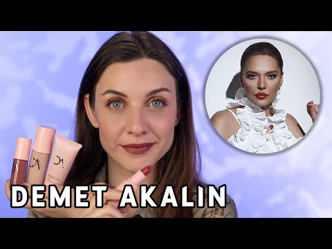 DEMET AKALIN MAKYAJ ÜRÜNLERİNİ DENEDİM💄💋