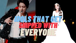 idols that get shipped with everyone (2)