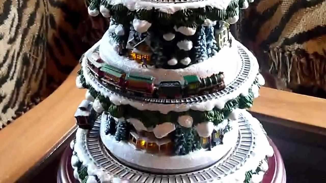 Thomas Kinkade Wonderland Express Christmas Tree Train - YouTube