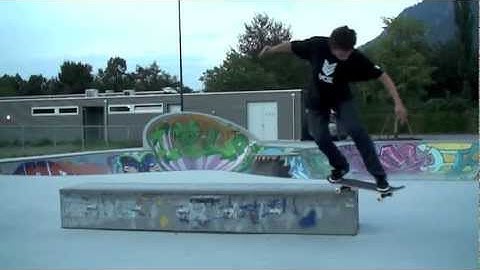 SLOW MOTION SKATEBOARDING │ Vaduz Skatepark