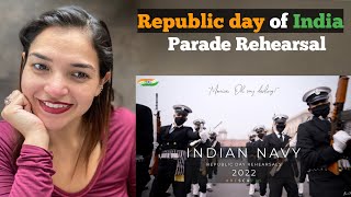 Monica, oh my darling | Indian Navy | Republic day Rehearsal 2022| Reaction