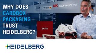 How Is Cardbox Packaging increasing efficiency in packaging finishing with HEIDELBERG