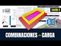 PARTE 2 [SAP2000] COMBINACIONES DE CARGA - TANQUE APOYADO VACIO