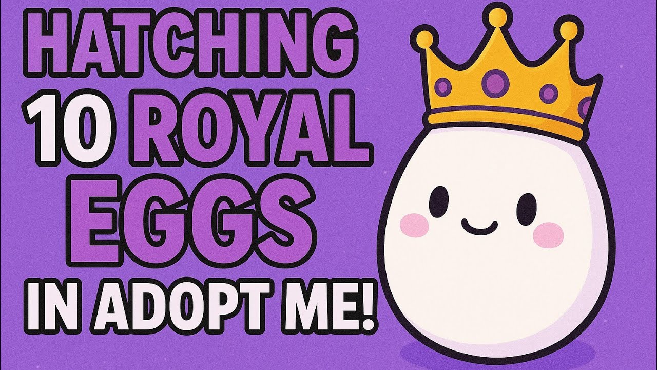 Hatching 10 Royal Eggs in Adopt Me! | Did I Finally Get a Legendary?