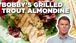 Bobby Flay's Grilled Trout Almondine | Bobby Flay's Barbecue Addiction | Food Network