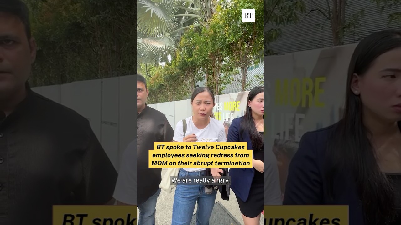 我们不应遭受如此待遇」：Twelve Cupcakes员工聚集，就薪金和公积金问题寻求解决方案- The Business Times