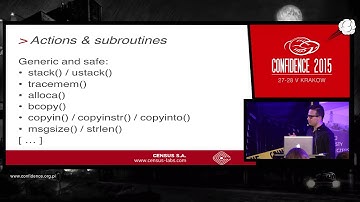 CONFidence2015 - DTrace + OS X = Fun (Andrzej Dyjak)