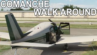 Accu-Sim Comanche 250 MSFS Walk Around