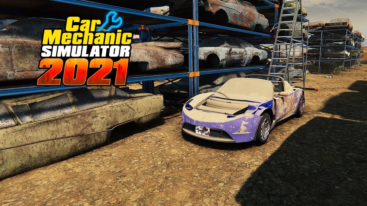 Atom Renton / Tesla Roadster Restoration - Car Mechanic Simulator 2021 ...