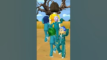 inside out X squid game #animation #funny #insideout2 #squidgame #sprunki #sonic #roundandround #fyp