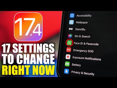 iOS 17.4 - 17 Settings You NEED to Change Immediately !