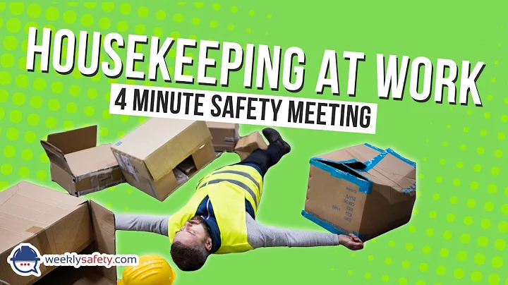 Safety Meeting on Housekeeping at Work