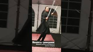 Моменты тренировок - фланкировка на 2 шашки  . Вращения