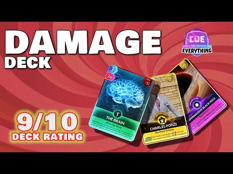 Damage Deck - Build and Review, CUE - Cards Universe & Everything - YouTube