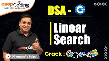 Linear Search | Array | DSA using C++ | Crack MAANG Company | #dsa #cpp #Lecture 11