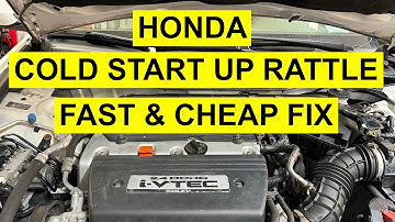 Hoe u het ratelende geluid bij een koude start van een Honda kunt verhelpen - snel, eenvoudig en ...