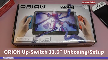 Orion Up-Switch 11.6" Screen Unboxing/Setup