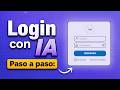 Cómo crear un Login Profesional con IA | Paso a Paso