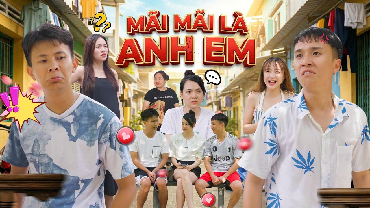MÃI MÃI LÀ ANH EM | Đại Học Du Ký - Phần 380 | Phim Ngắn Siêu Hài Hước Gãy TV