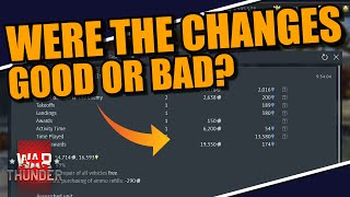 War Thunder - WAS the ECONOMY CHANGES today GOOD? or BAD? Testing some of it!