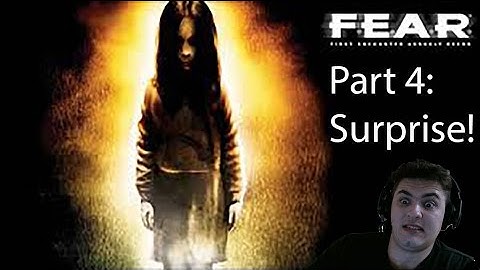 F.E.A.R. xbox 360 - Part 4 My first webcam video!