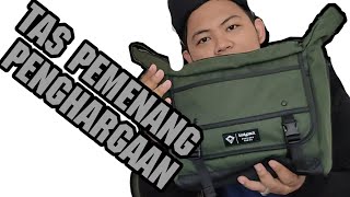 Tas Laptop keren + pake trolley.. Cakeeppp bangetttt!! Unboxing & Review Bodypack Voltage Indonesia