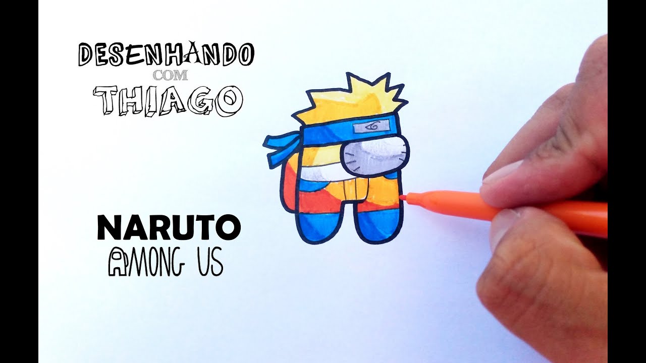 Among Us Naruto ❤ desenhos para desenhar 😍 desenhando naruto