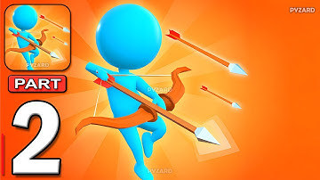 Arrow Defense 3D - Gameplay Walkthrough Part 2 - Stickman Arrow Tower Master (Android, iOS)