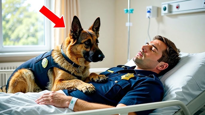 Stray German Shepherd Suddenly Bursts Into Hospital — Nurse Cries When She  Sees The Reason! - YouTube