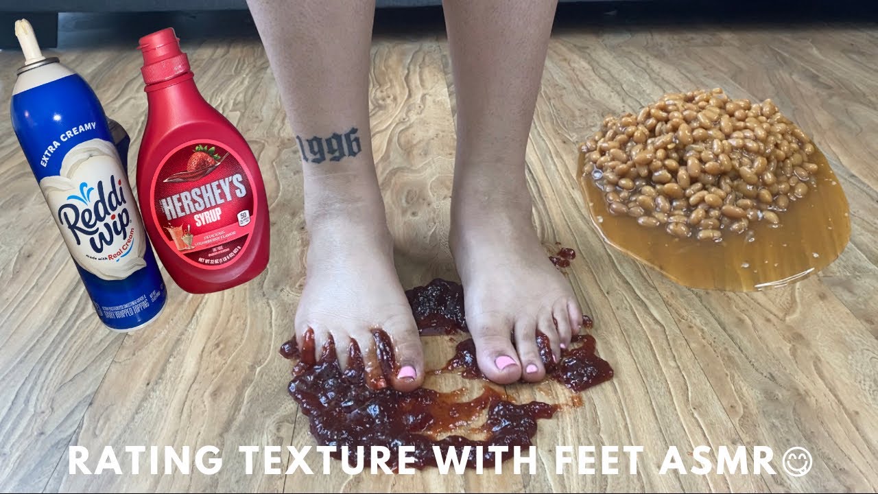 Rating Food Texture With Feet ASMR
