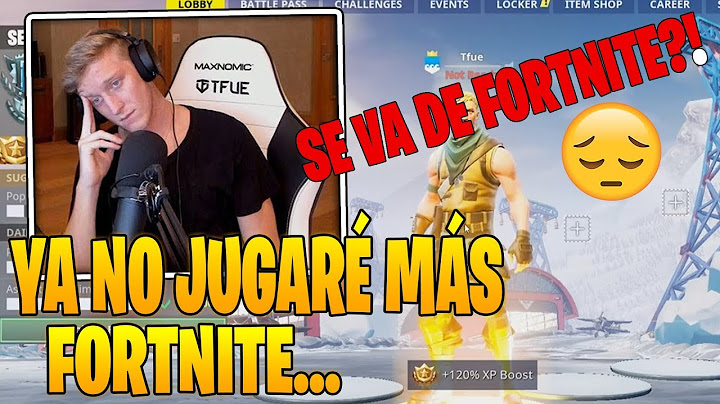 Tfue EXPLICA Por Que FORTNITE Ya Es **ABURRIDO* 😱😱 Y QUE DEBERÍAN Hacer Para SOLUCIONARLO!!