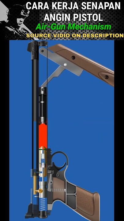 Cara kerja dari senapan angin uklik/pompa dengan tipe pistol ❗🥶🔥