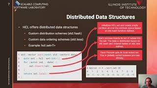 HCL: Distributing Parallel Data Structures in Extreme Scales