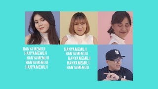 Hanya Memuji - Shanty feat Marcell (COVER) by Tania, Rhena, Dhara feat IGOR SAYKOJI chords