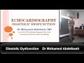 Echocardiographic assessment of diastolic function Dr Mohamed Abdelbasit mp3