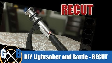 Star Wars DIY Lightsaber and Epic Battle :: RECUT