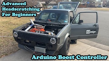 Watch us trouble shoot this Arduino Boost Controller (extreme tweaking)