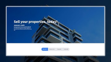Real Estate LANDING PAGE for BEGINNERS [HTML, CSS]