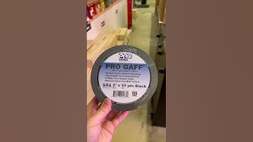 What is Gaff tape? #ProTape #Tape #FilmTools