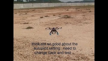 Test Flight DJI F550 ARF FC Naza Gain Testing