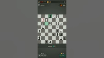 Chess puzzles black mates in 3 moves | level 56 | #trickymindgames #shorts