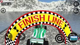 Impossible Formula Car Stunt Racing Tracks / Impossible Driving Tracks / Android Gameplay Video #4 screenshot 4