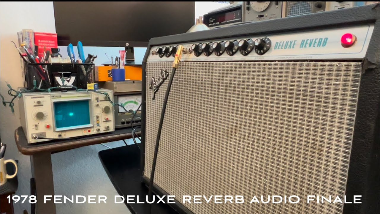 1978 Fender Deluxe Reverb Audio Finale - YouTube