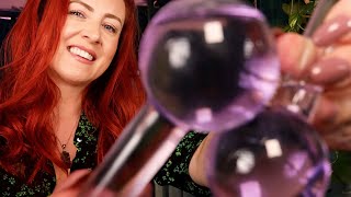 ASMR Sleepy Ice Globe Pampering 🌟 Beauty Products, Hair Sounds, Softly Spoken