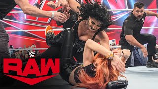 Becky Lynch and Rhea Ripley engage in a massive brawl: Raw highlights, April 1, 2024