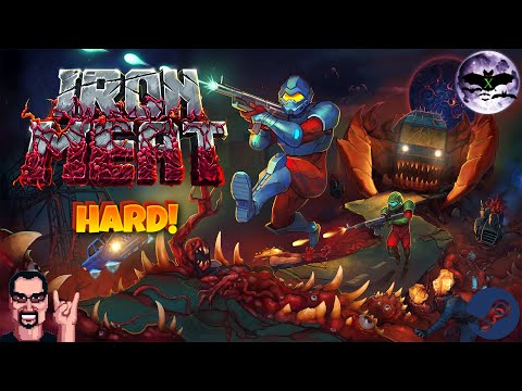 Iron Meat прохождение [ Hard ] | Игра ( PC, Steam ) 2024 Стрим rus