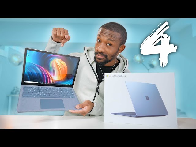 NEW Microsoft Surface Laptop 4 Unboxing and First Impressions