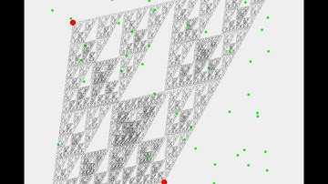 Fractal generating random walk: Quadrilaterals